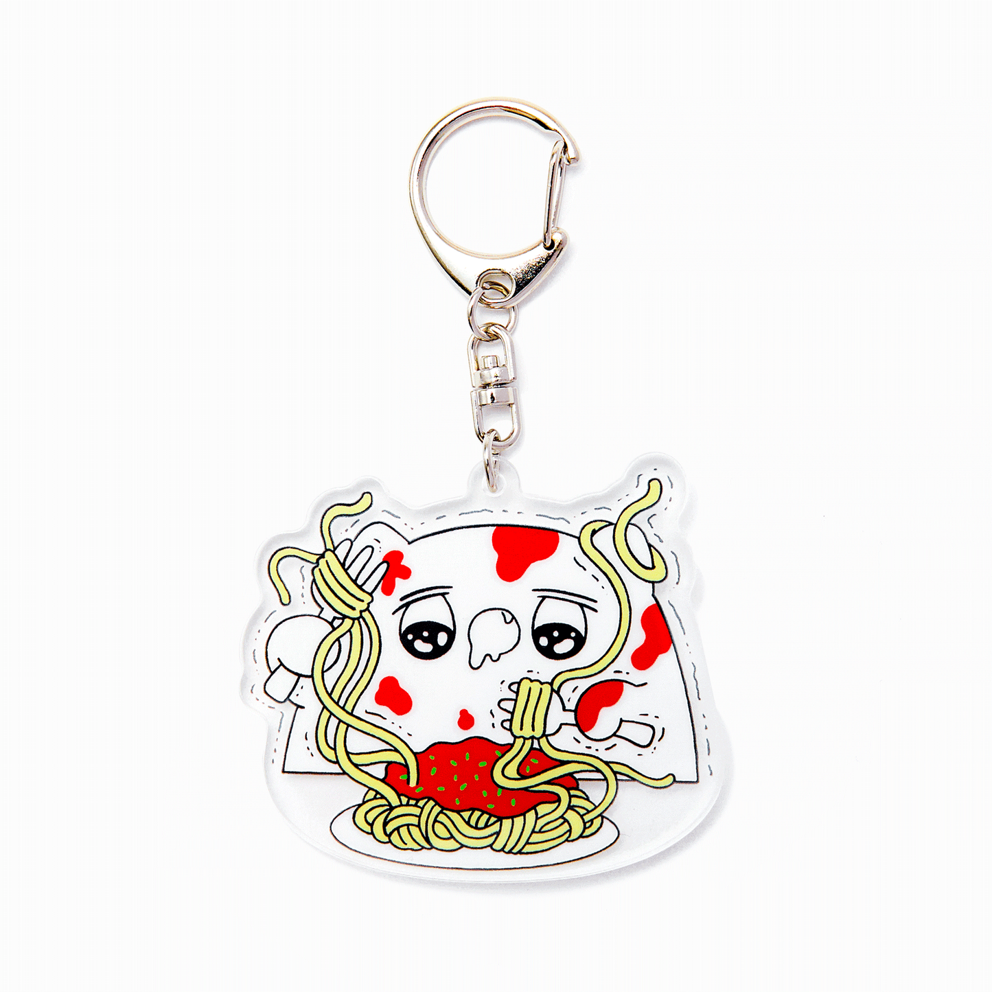 こぼしナポリタンアクキー