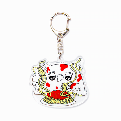 こぼしナポリタンアクキー