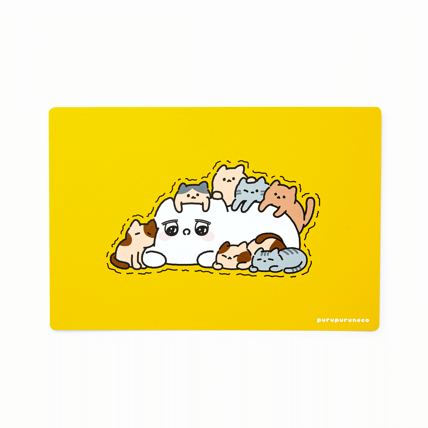 じわじわ増える猫ポストカード（3枚セット）