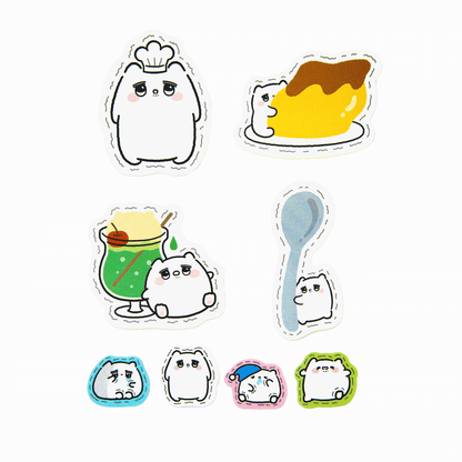 ぷるぷるcooking フレークシール