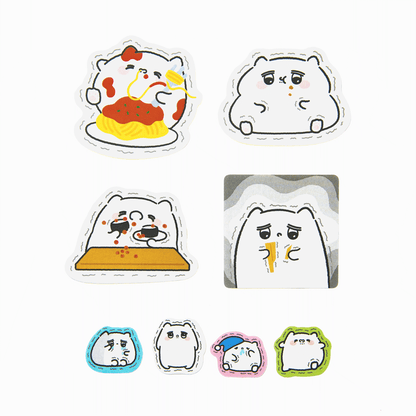 ぷるぷるyummy フレークシール