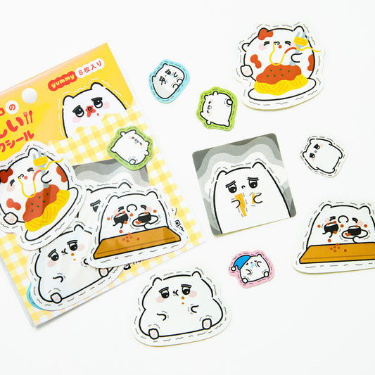 ぷるぷるyummy フレークシール