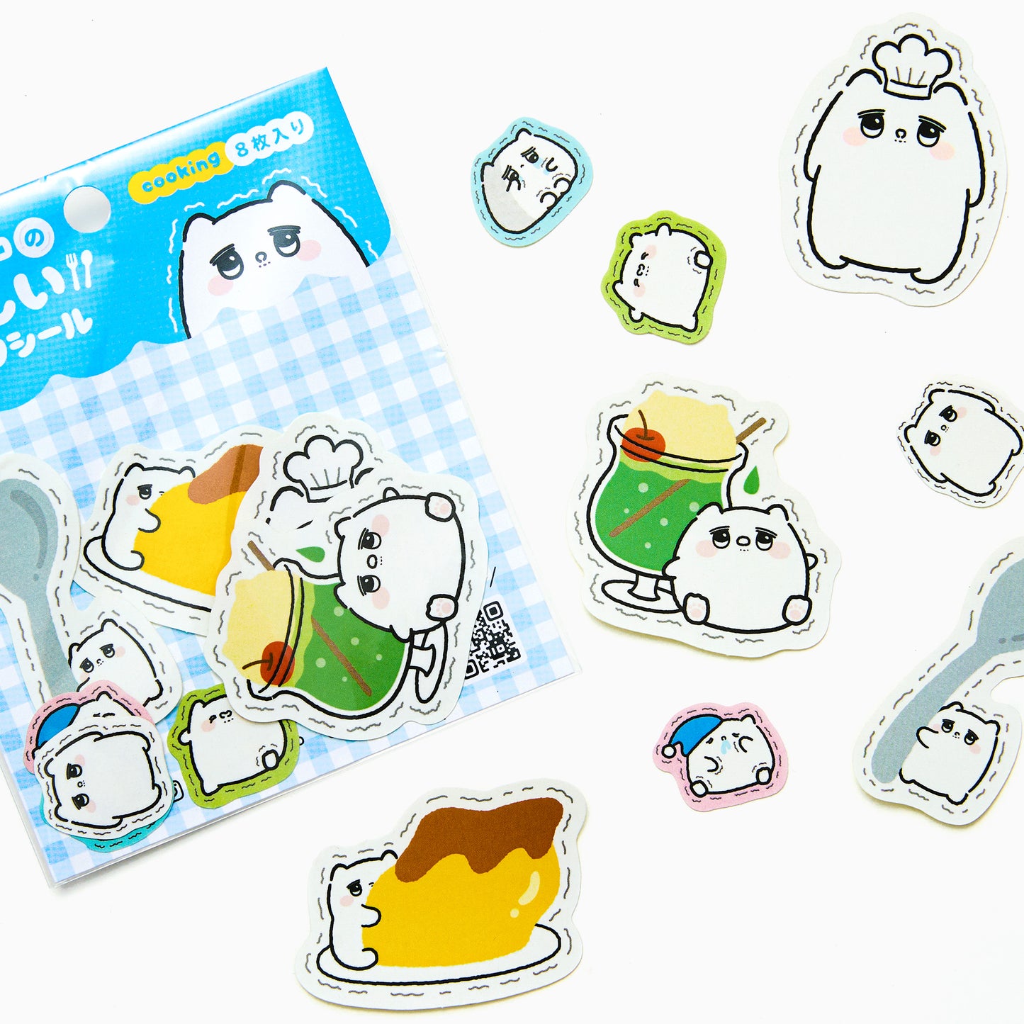 ぷるぷるcooking フレークシール