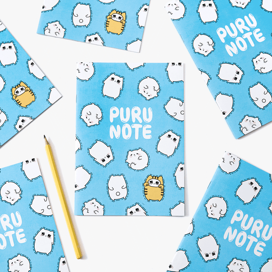 ぷるねコまみれA5ノート
