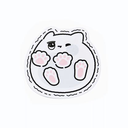 ぷるねコぎゅうぎゅうステッカー