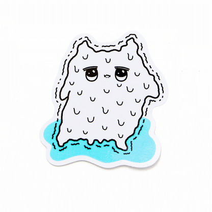 ぷるねコあせあせステッカー