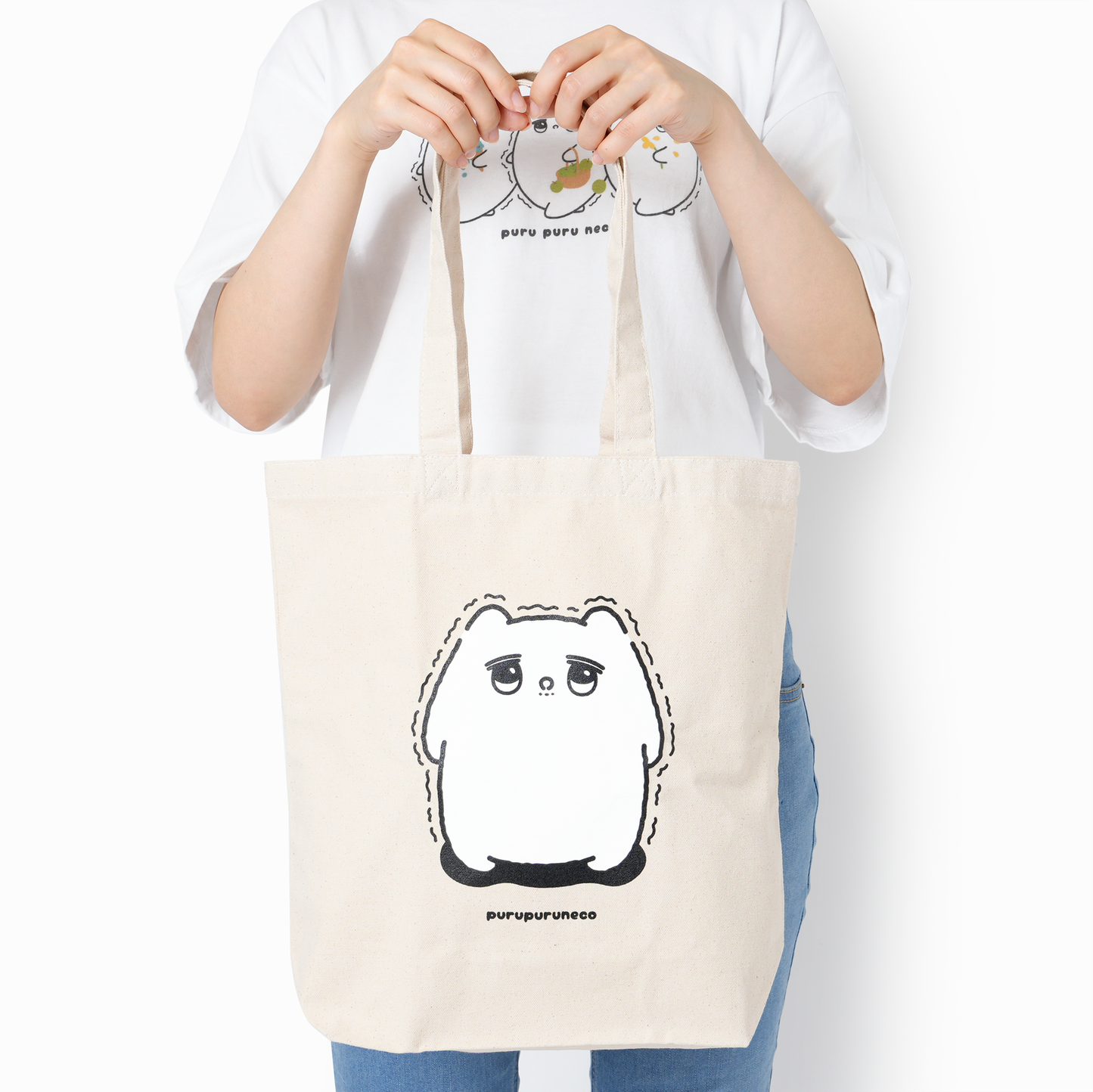 ぷるねコトートバッグ