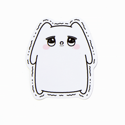 ぷるねコいつものステッカー